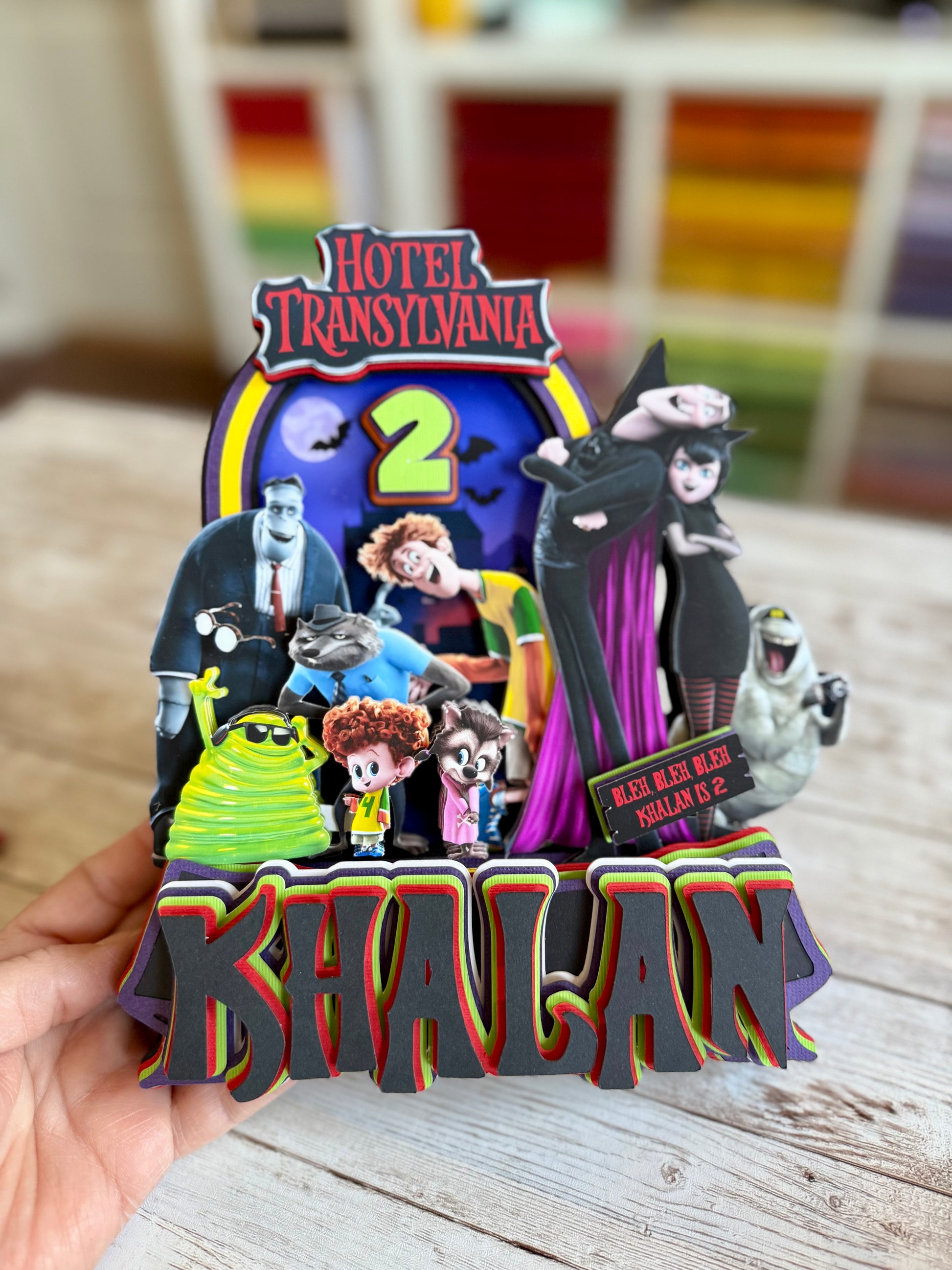 Hotel Transylvania Cake Topper