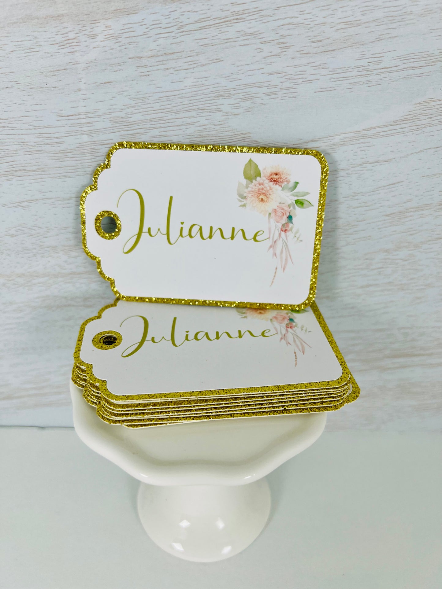 personalized baby shower tags