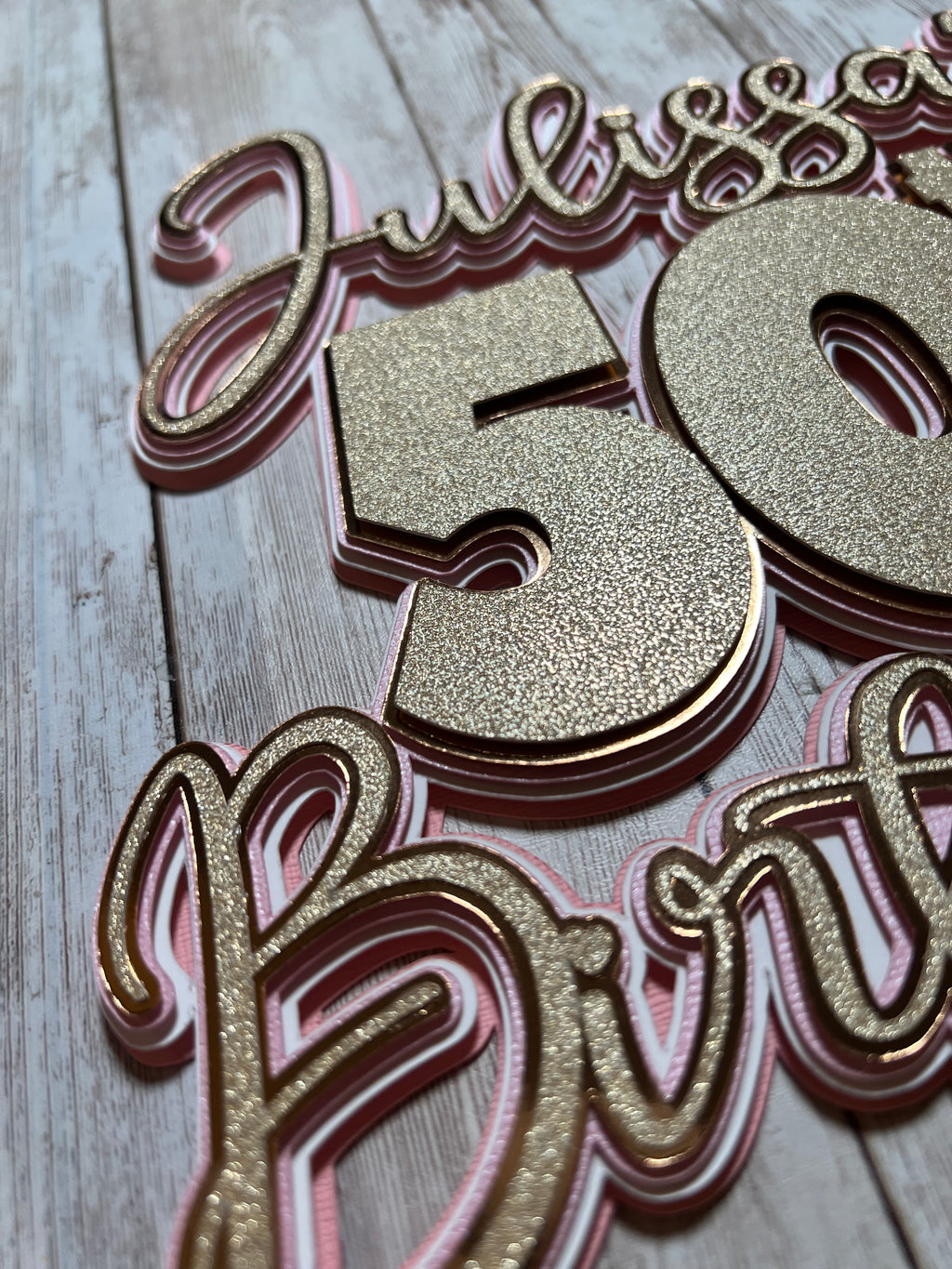 Personalized Centerpieces