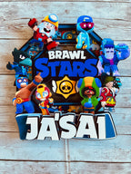 Brawl stars cake topper