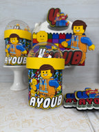 Lego Shaker Chip Cans