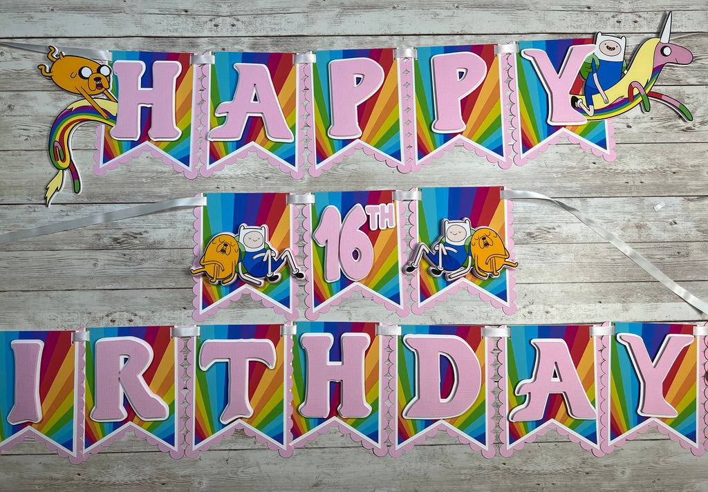 Adventure Birthday Banner