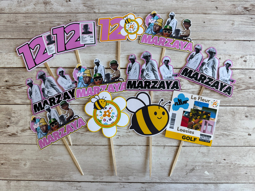 The Creator Mix Cupcake Toppers