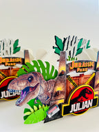 jurassic park 
favor boxes
