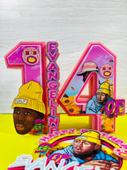 Tyler the creator Cherry Bomb Album 3D numbers 