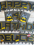 Bat Birthday Banner