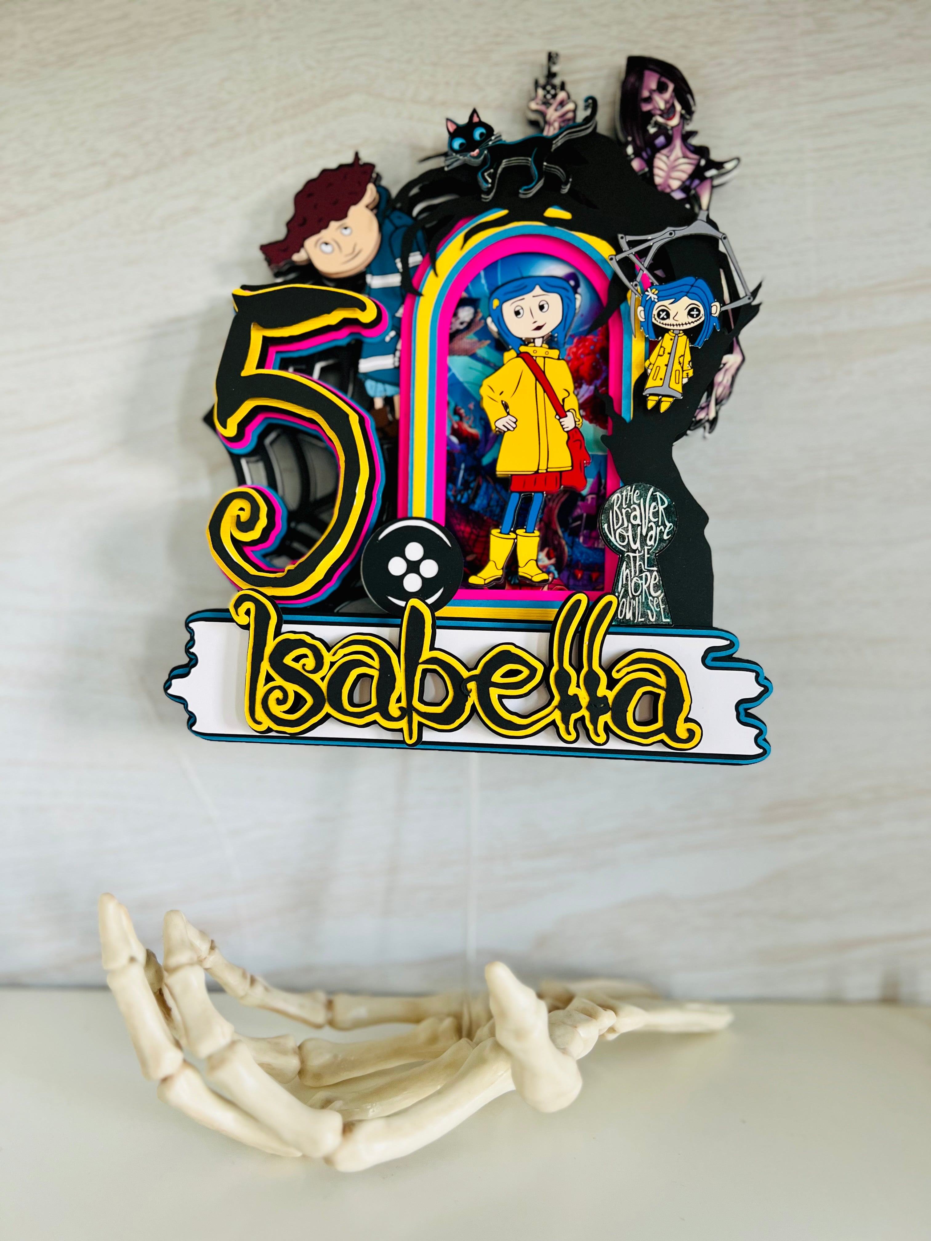 Coraline Cake Topper