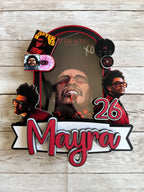 Weeknd Cake Topper