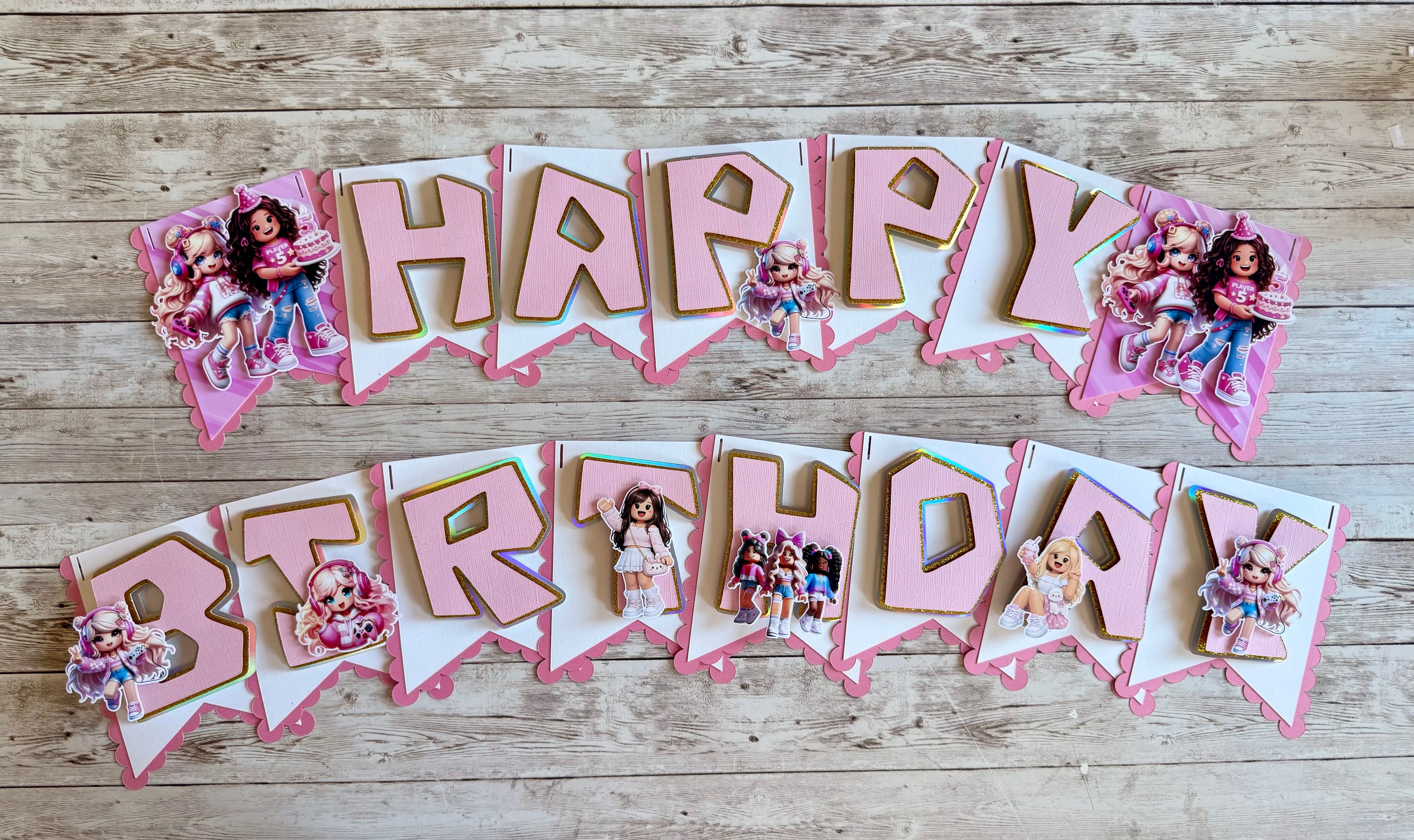 CUSTOM BIRTHDAY BANNER