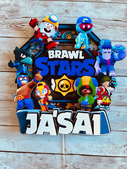 Brawl Cake Topper