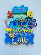 Spongebob cake topper