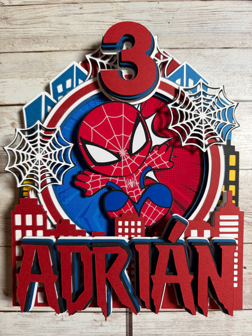 Spiderman Cake Topper