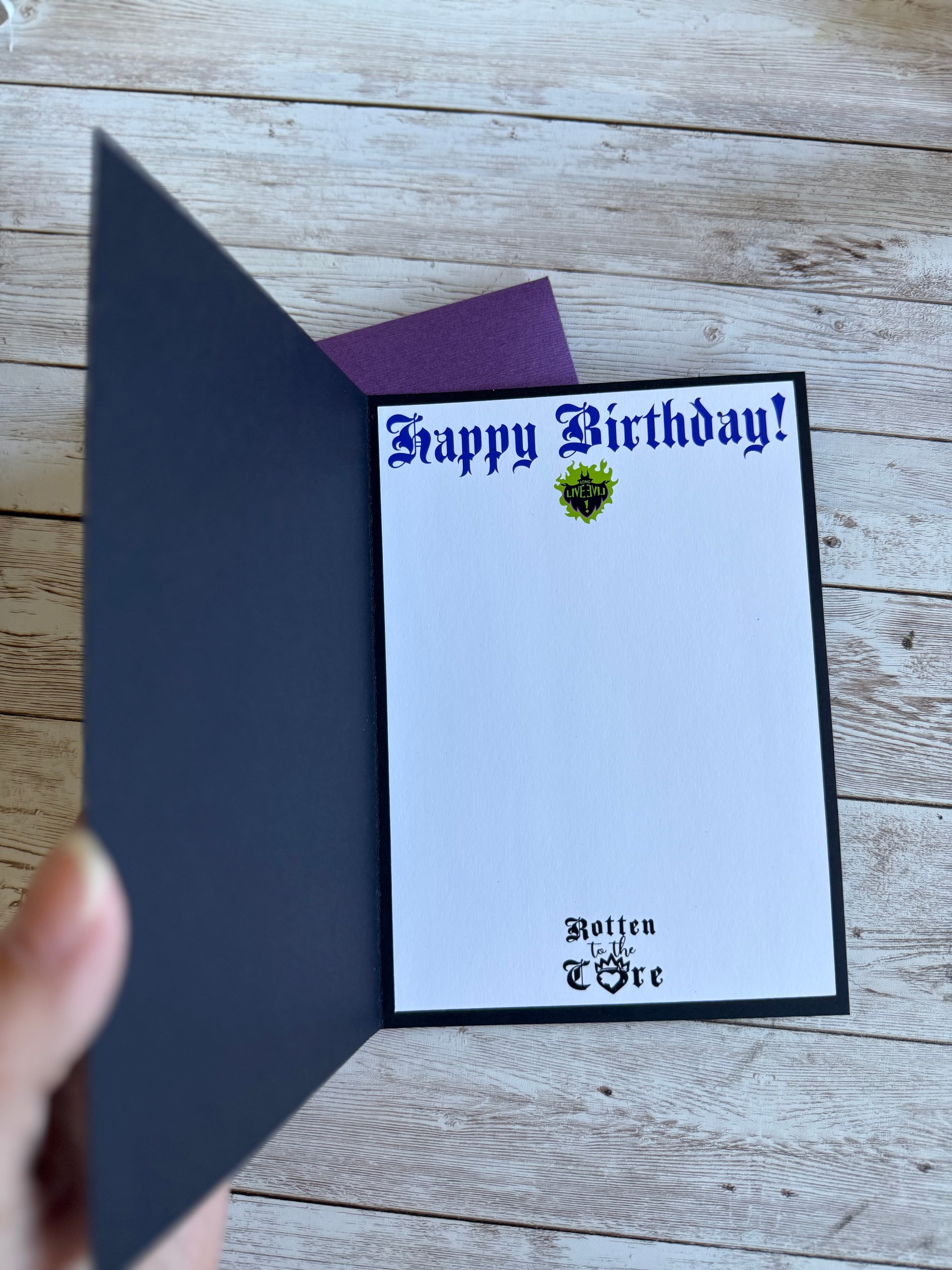 Descendants birthday card