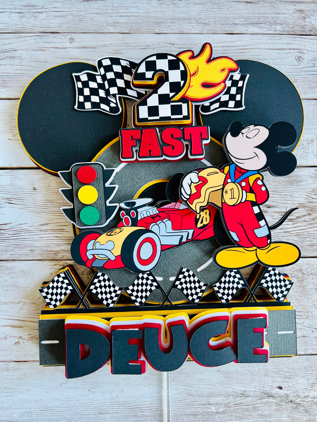 mickey mouse cake topper