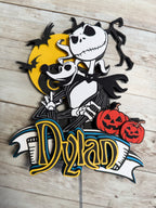 Jack Skellington cake topper
