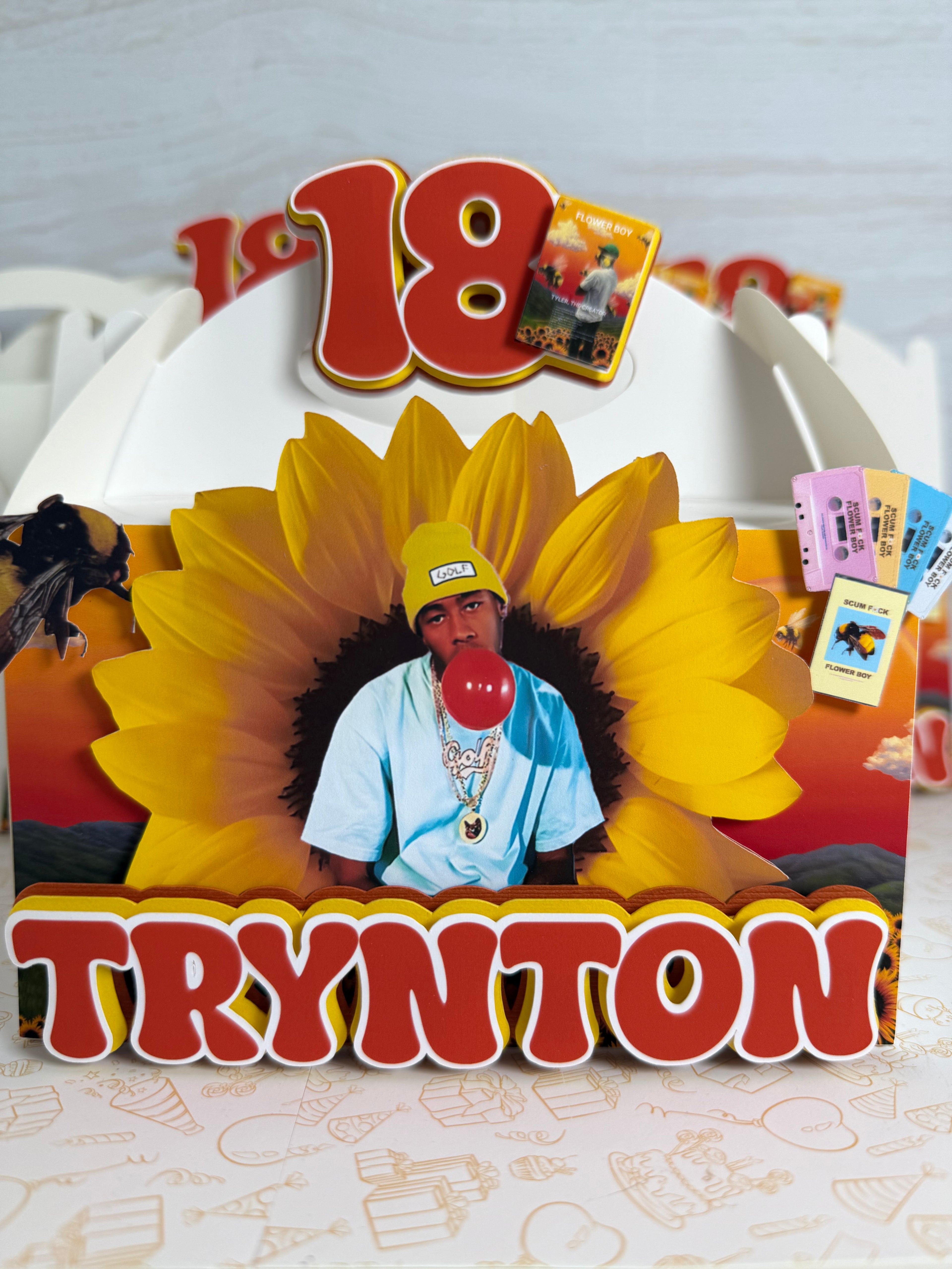 Flower boy Tyler the creator favor boxes