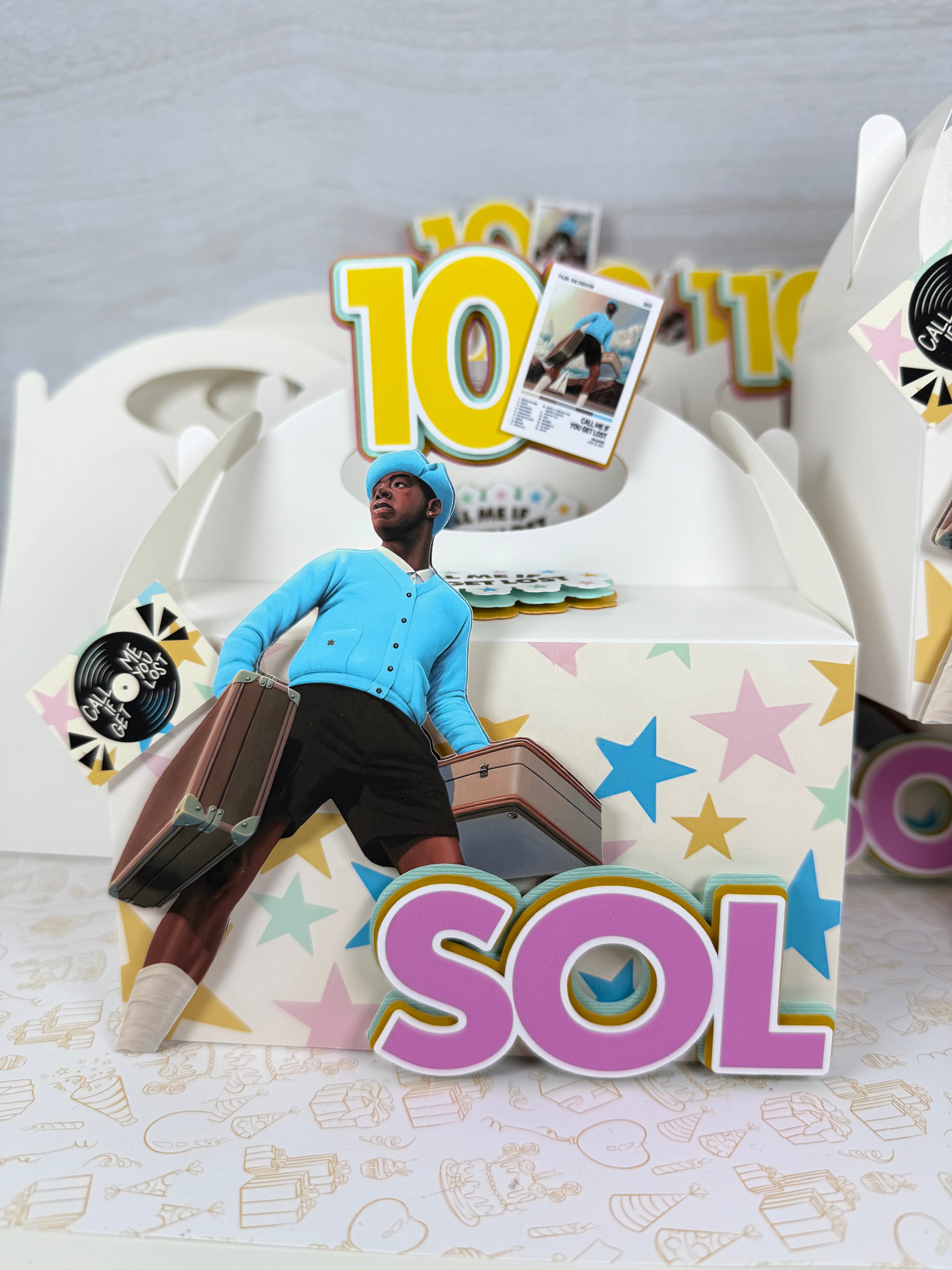 Call Me If You Get Lost Favor Boxes