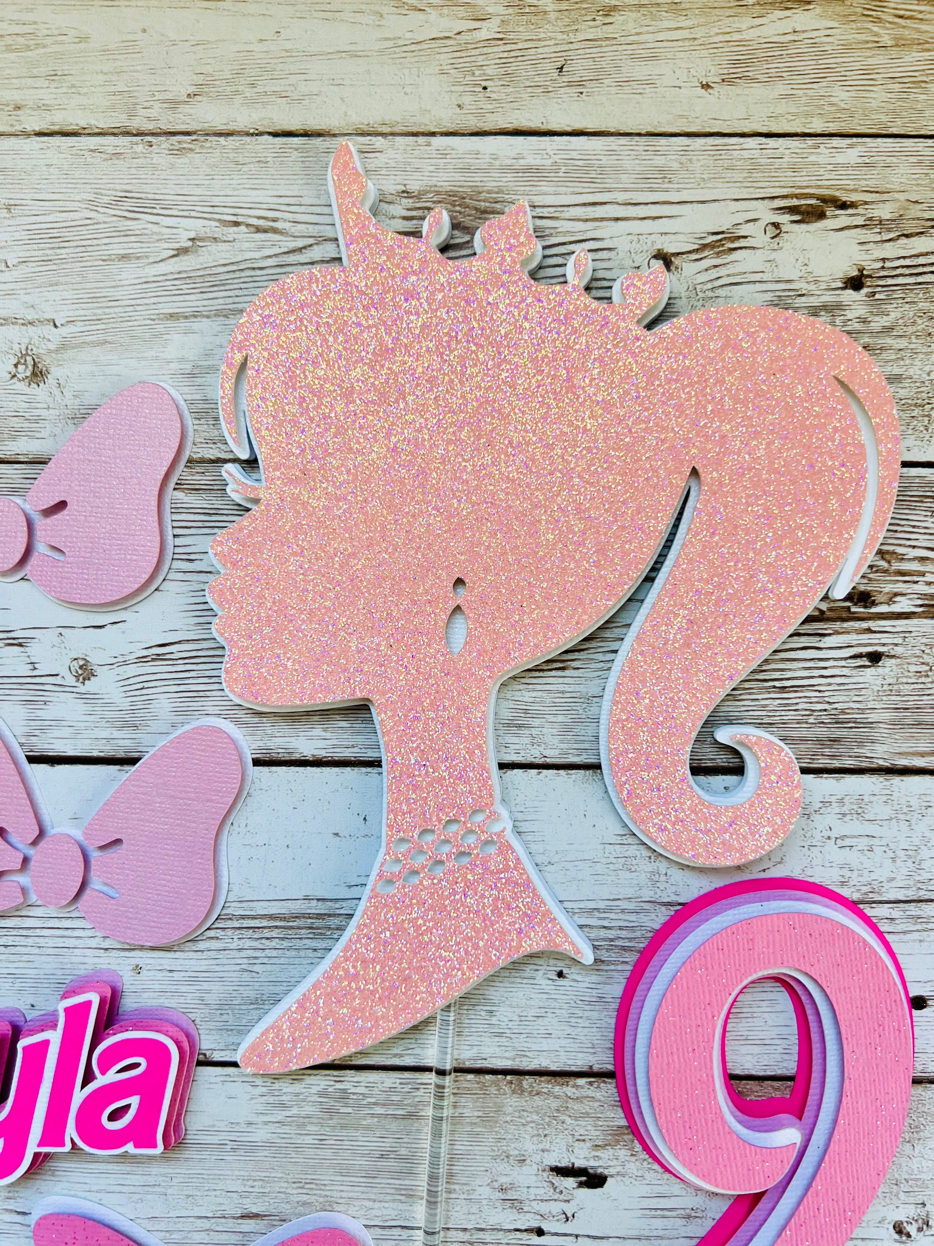 Barbie cake topper