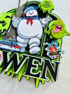 ghostbusters cake topper