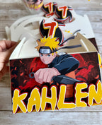 Naruto favor boxes