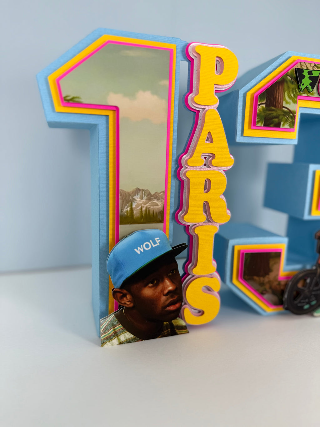 Tyler the creator 3D numbers