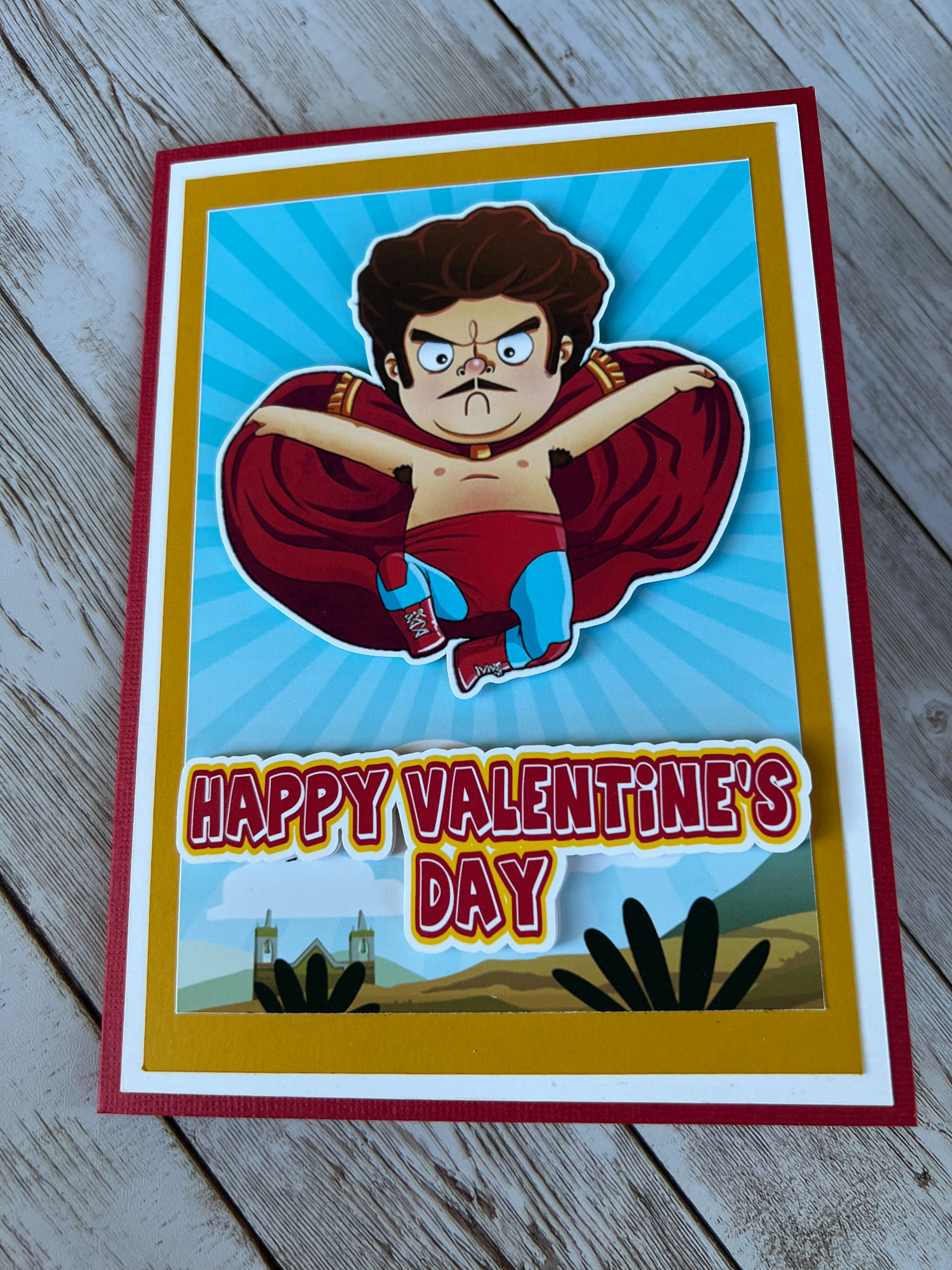 Nacho libre valentine card