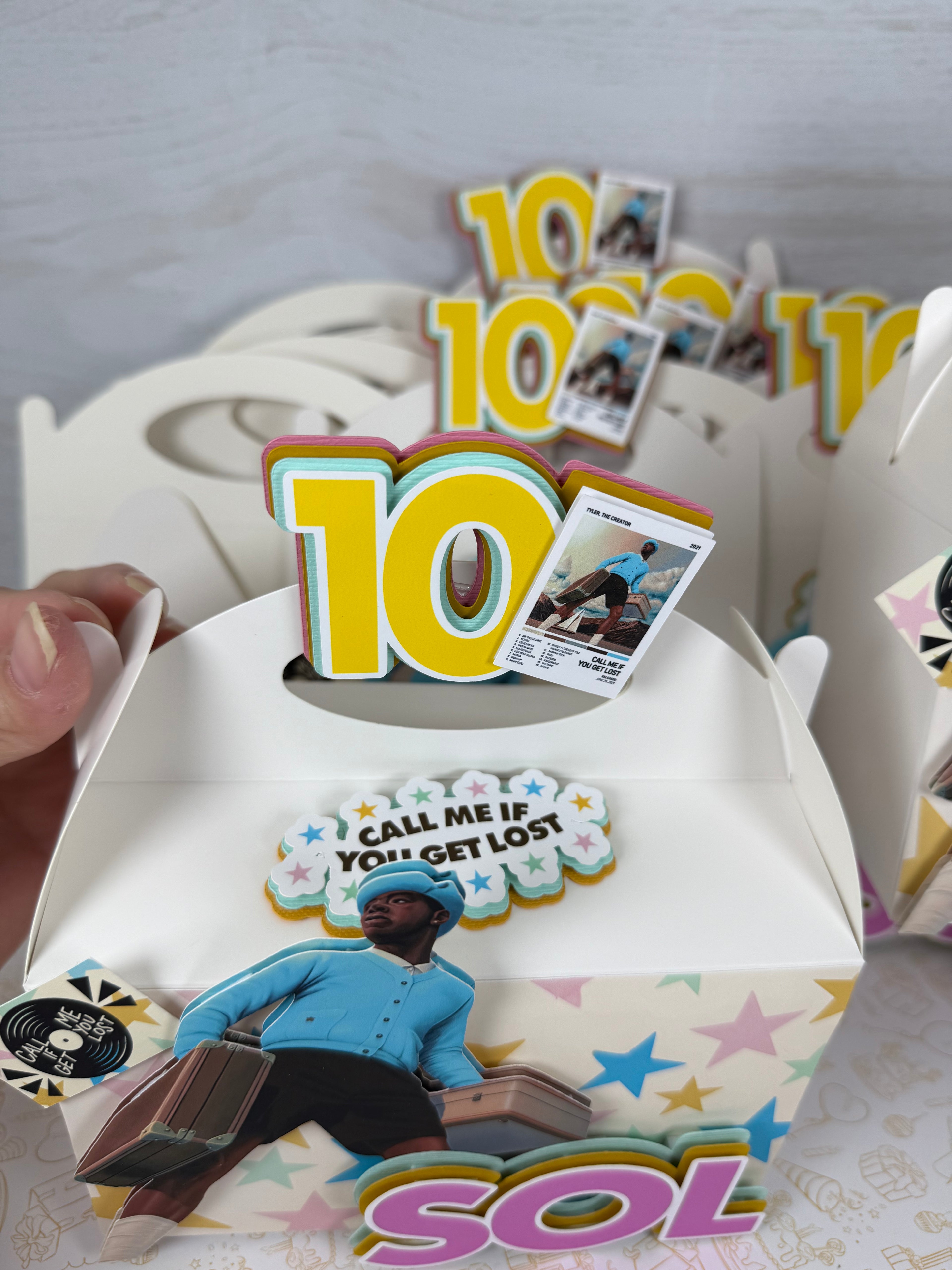 Call Me If You Get Lost Favor Boxes