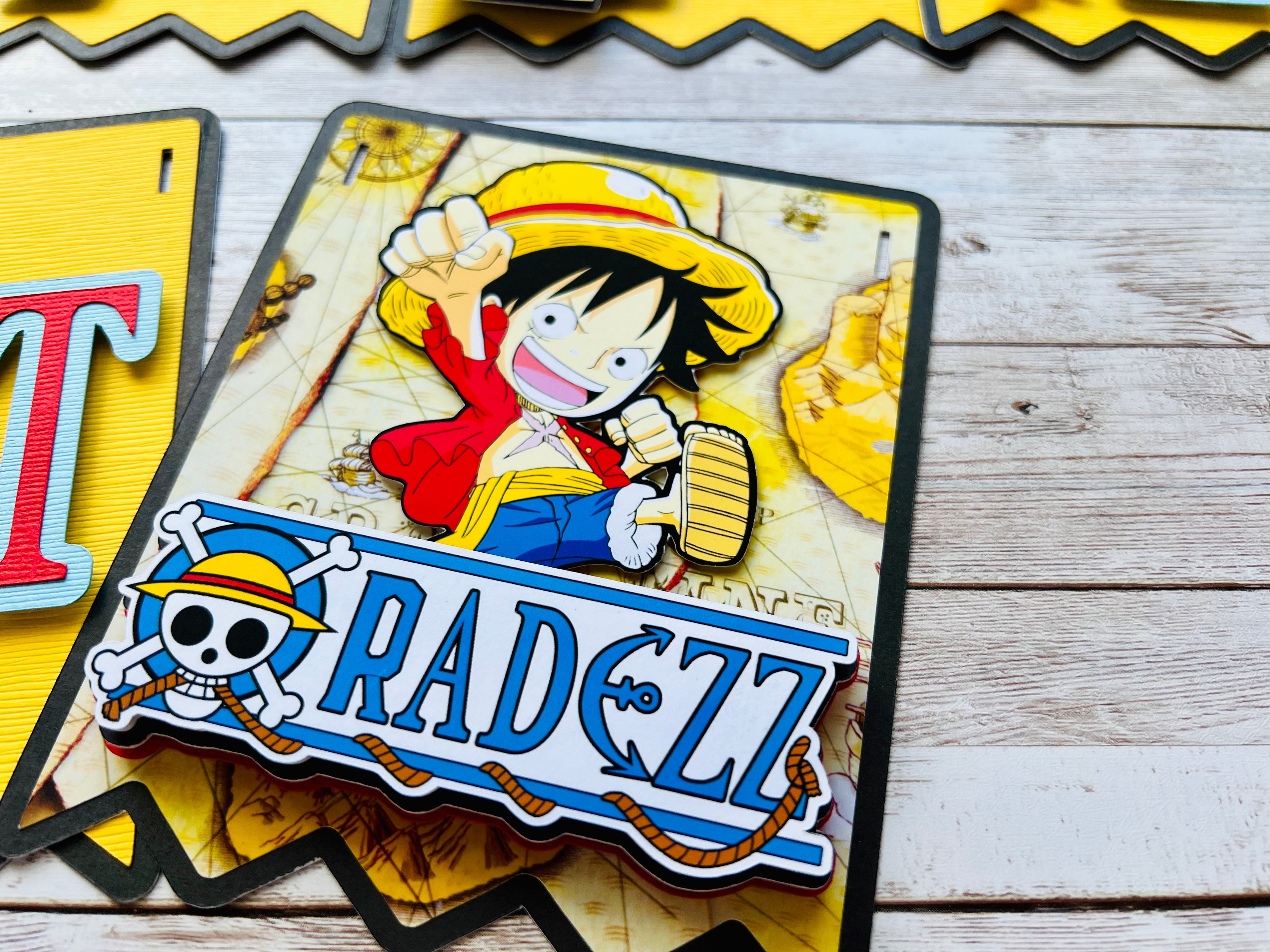 One Piece Birthday Banner