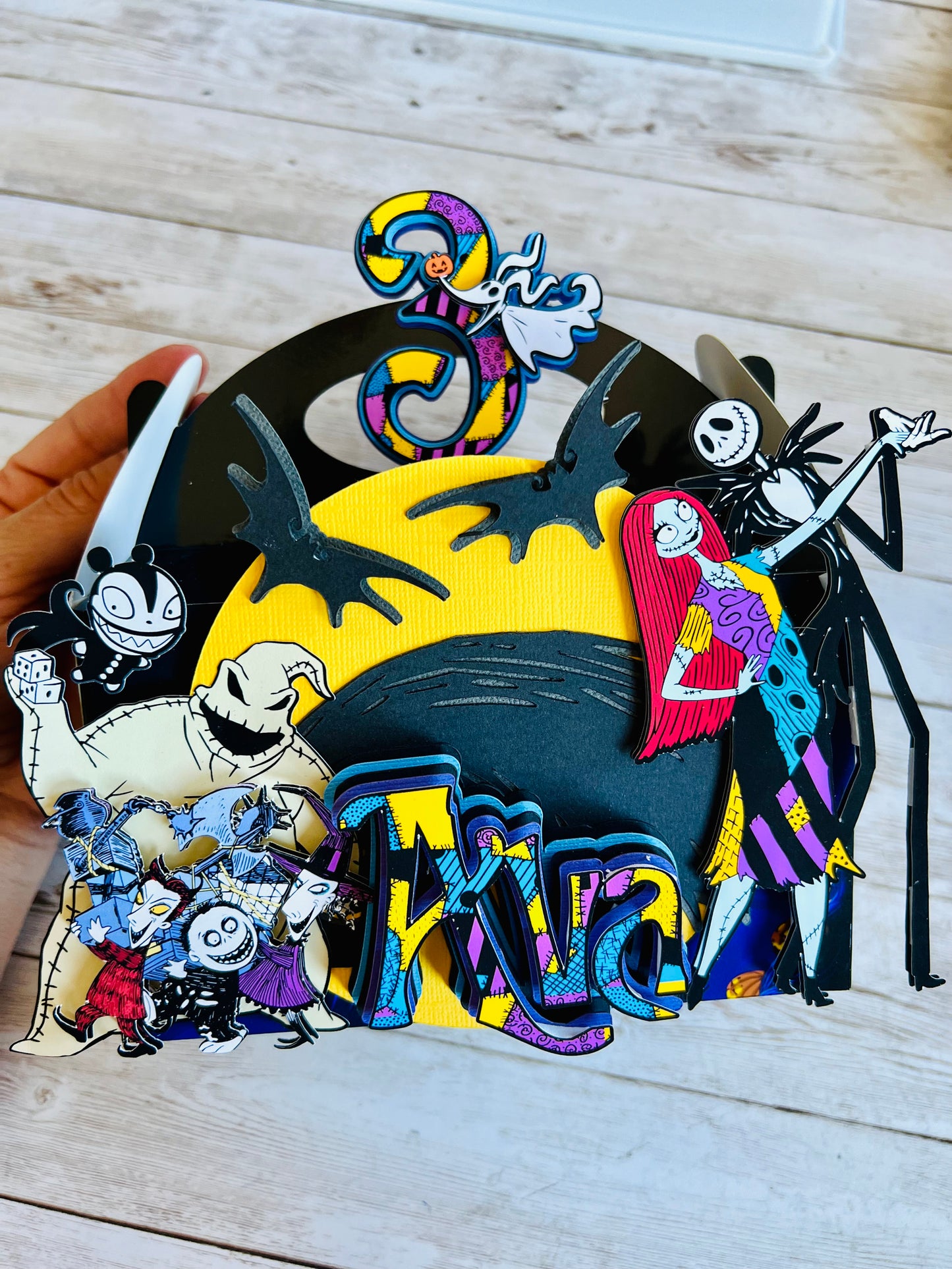 Nightmare Before Christmas favor boxes