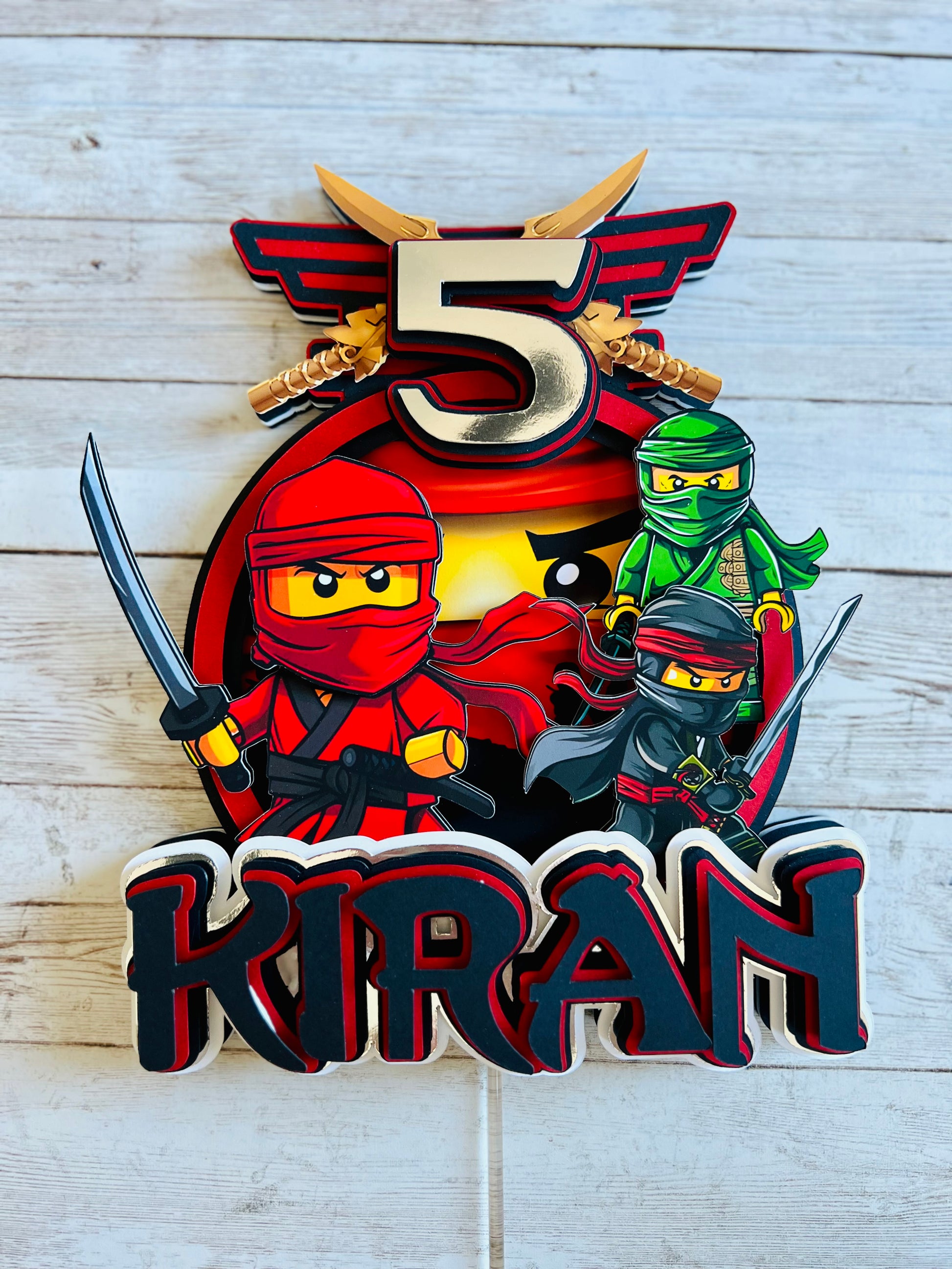 LEGO cake topper