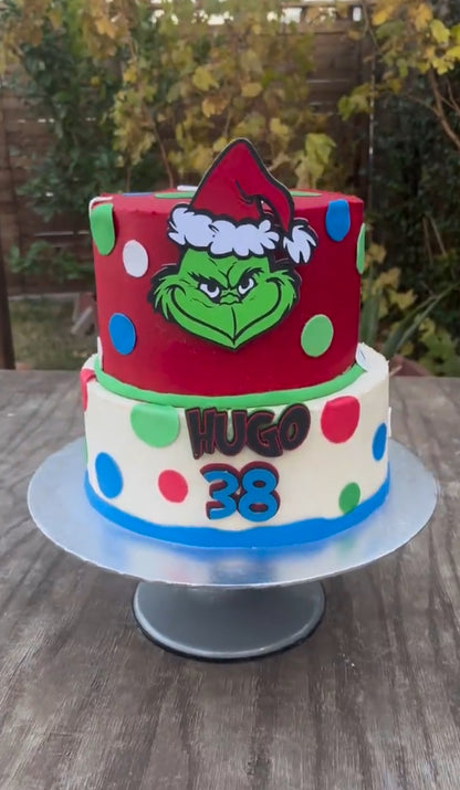 The Grinch Cake Topper