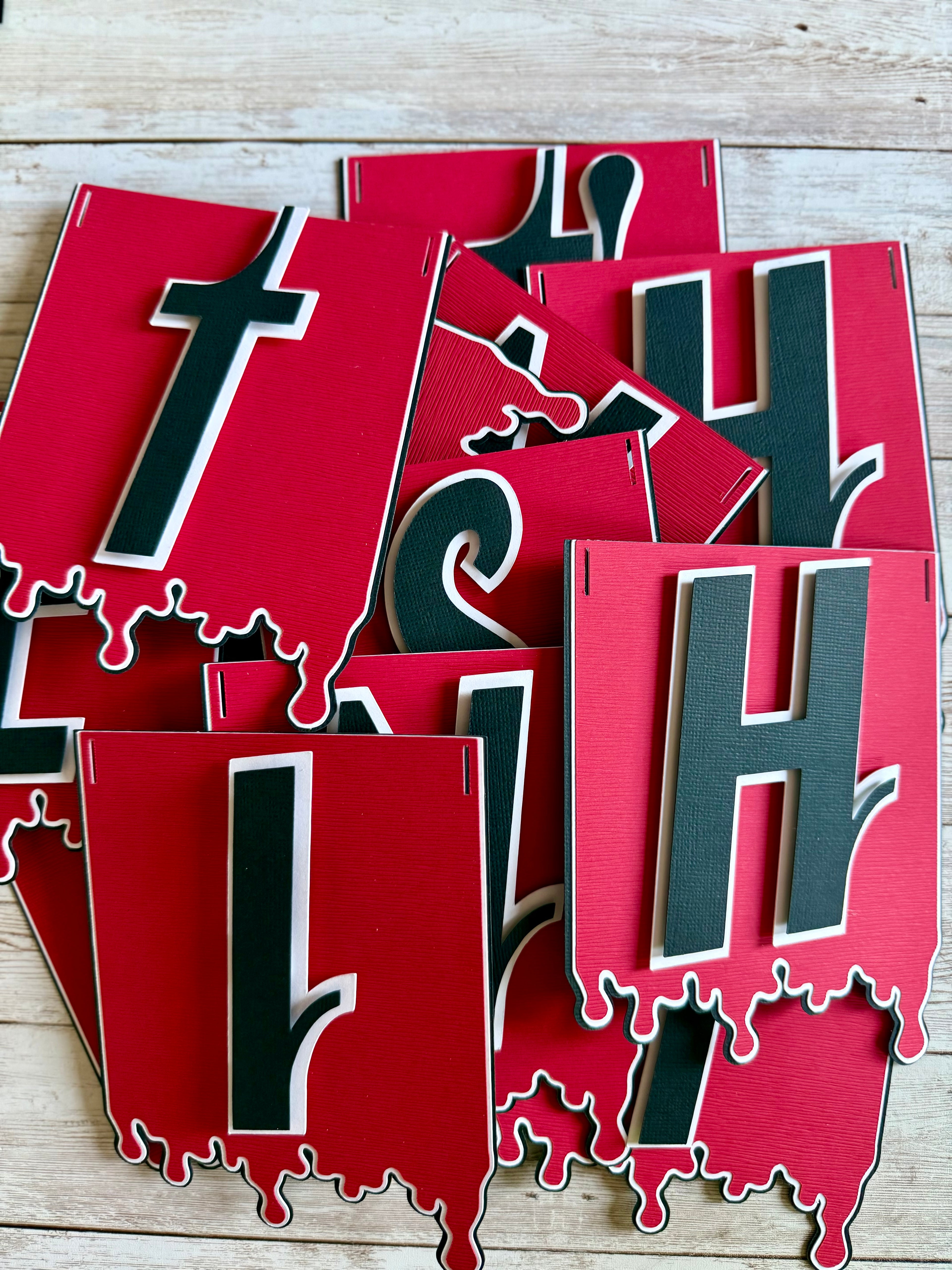 Dexter birthday banner