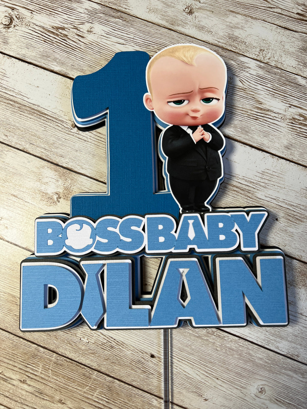 Boss baby Cake topper