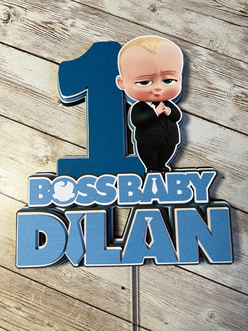 Boss baby Cake topper