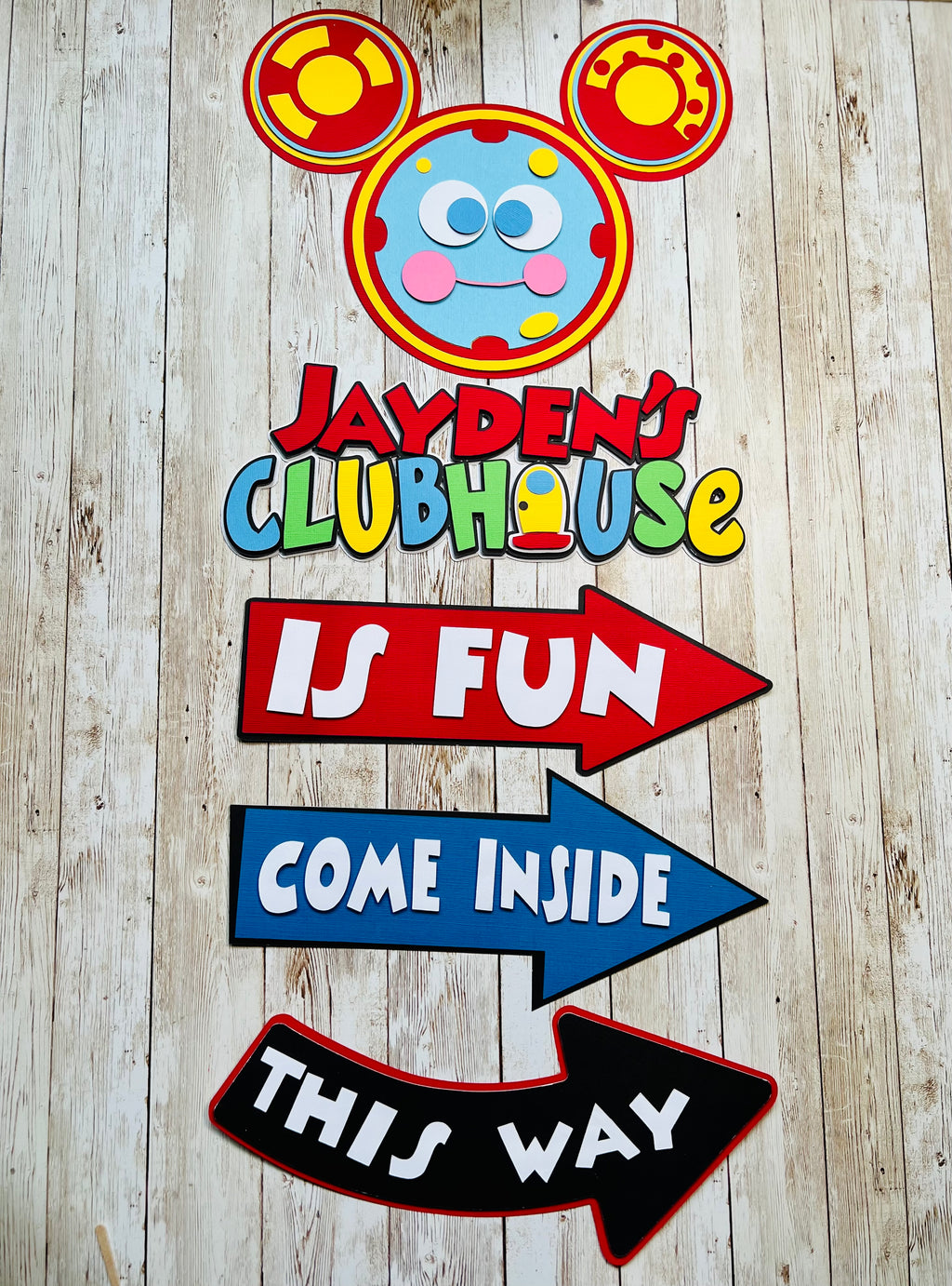 Mickey Custom Clubhouse Set