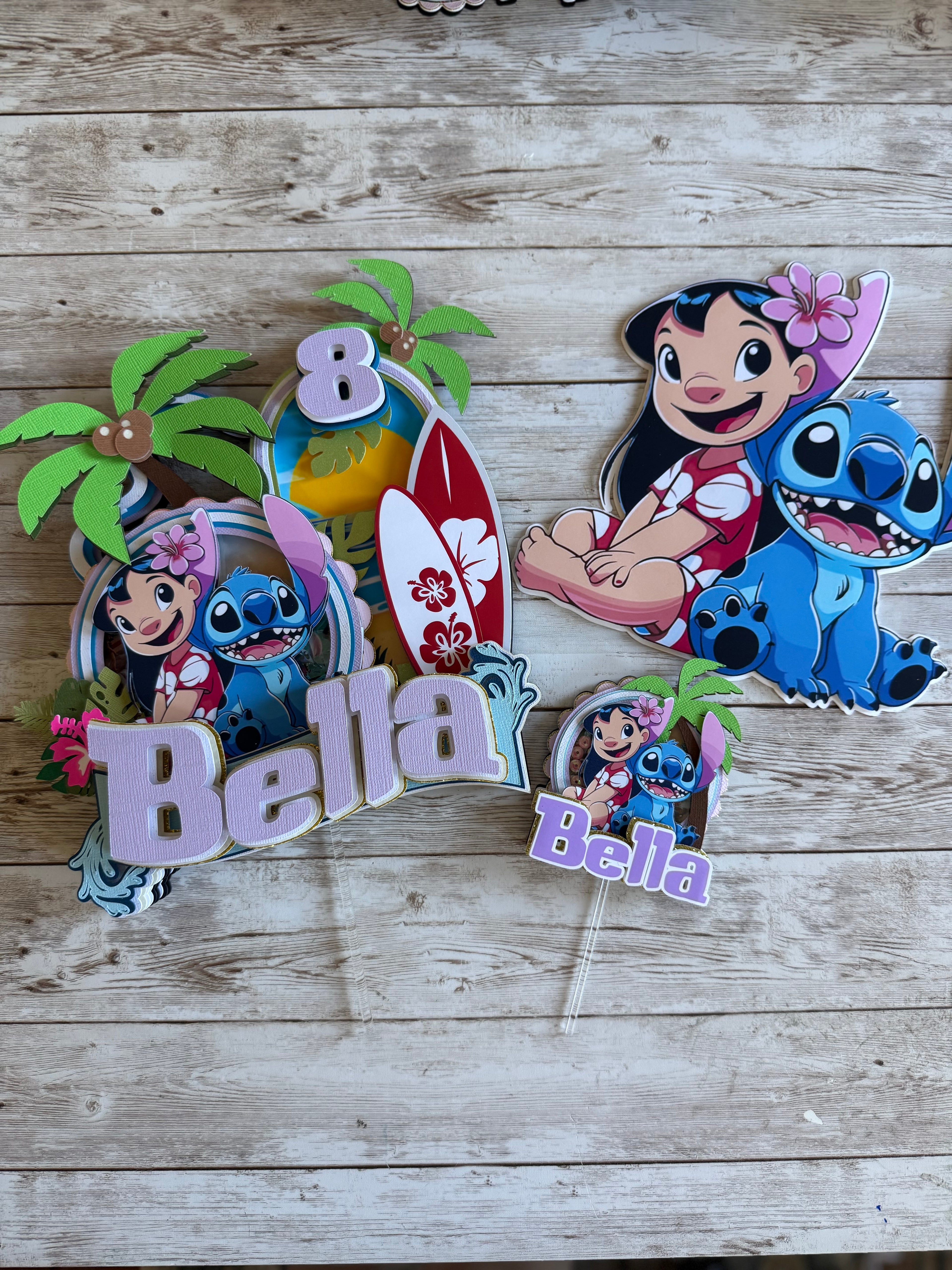Lilo & Stitch Cake Topper