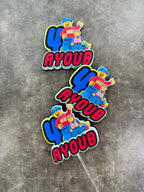 Lego Cupcake toppers