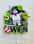 ghostbusters cake topper
