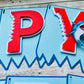 Shark Jaws Birthday Banner