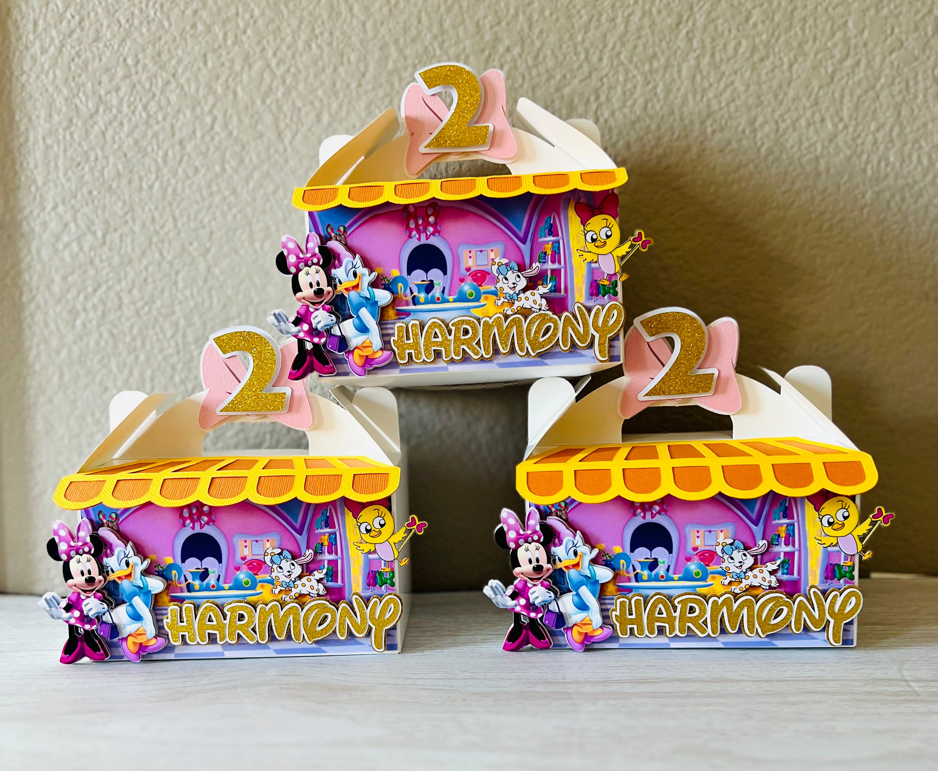 Minnie Mouse Favor Boxes