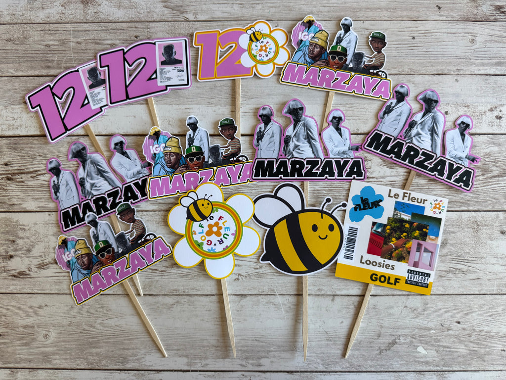 The Creator Mix Cupcake Toppers