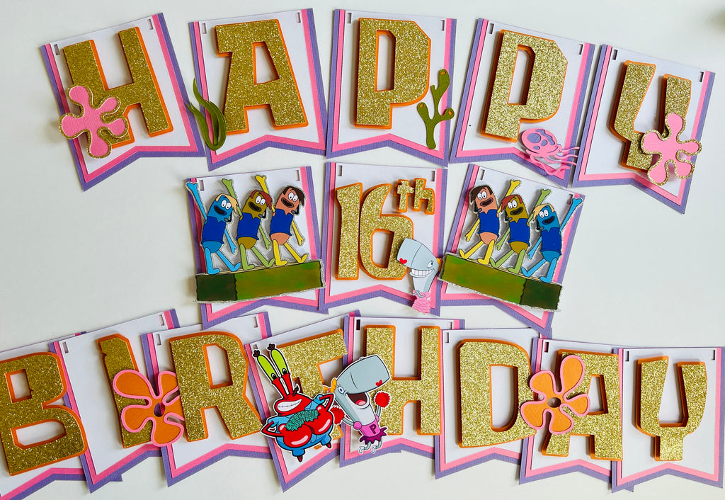 BOYS WHO CRY BIRTHDAY BANNER