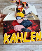 Naruto favor boxes