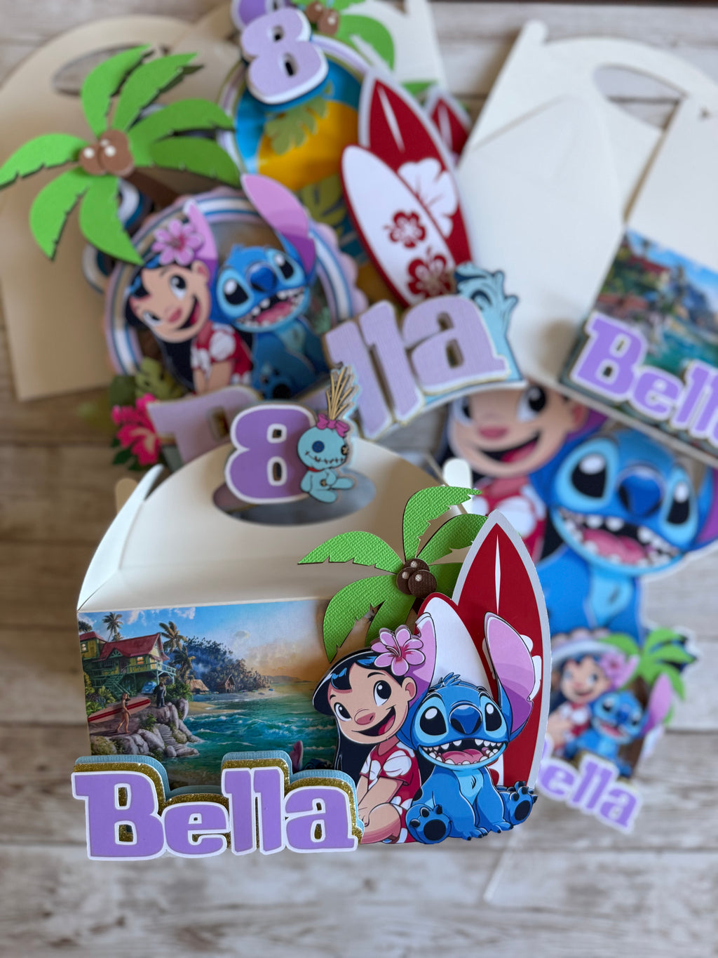 Lilo & Stitch favor boxes