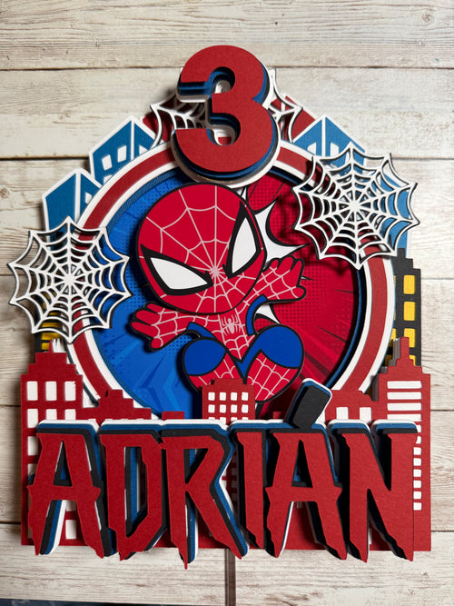 Spider Cake Topper