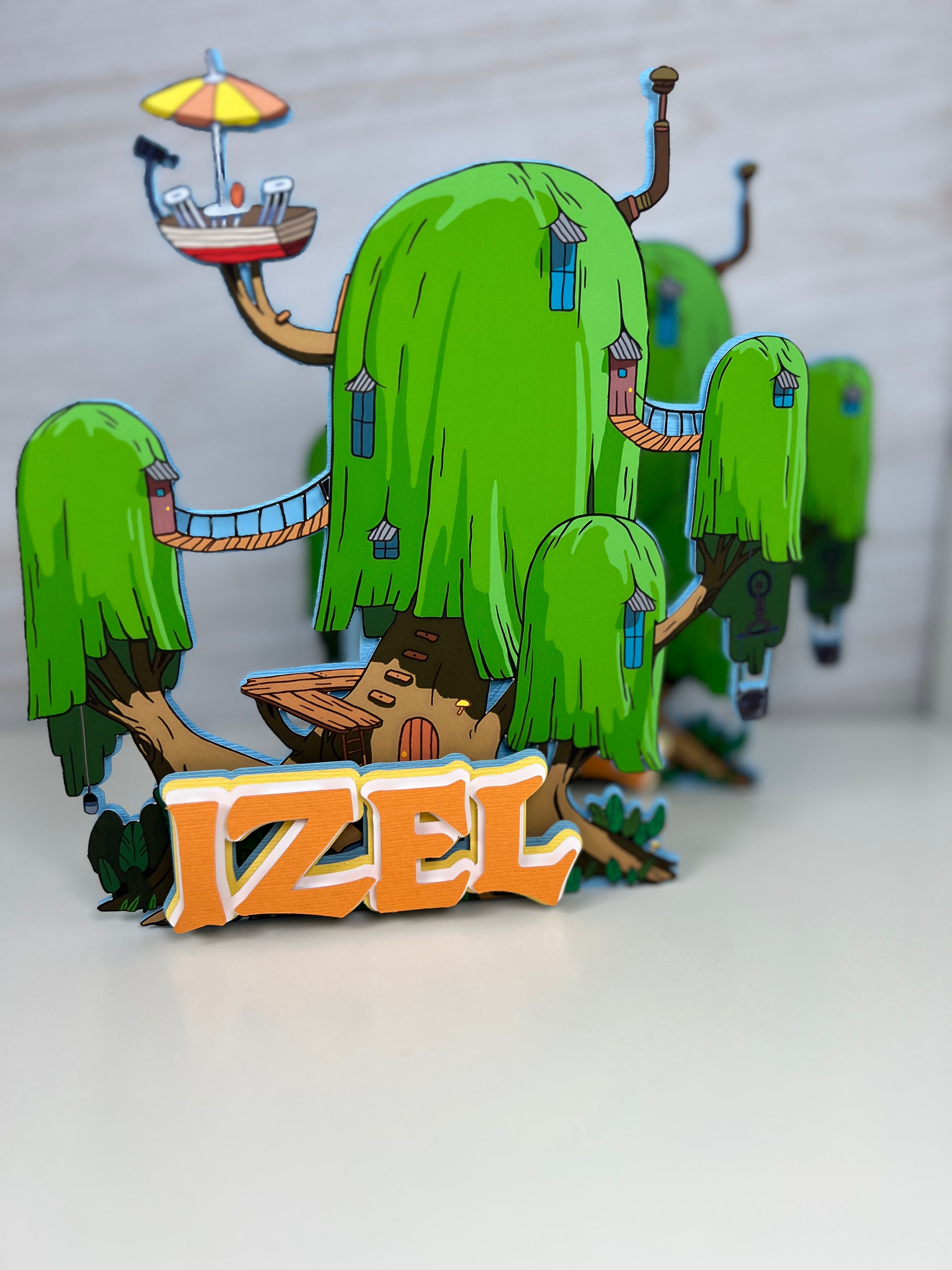 Adventure Time Treehouse Centerpiece