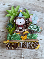 Monkey Cake topper