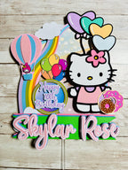 Hello Kitty cake topper