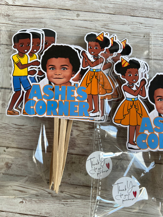 Gracie’s Corner Cupcake Toppers