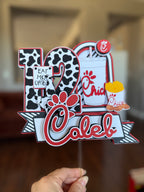 Eat More Chicken Cake Topper